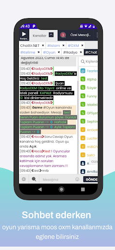 Ayva - mIRC Chat Odaları Screen 3