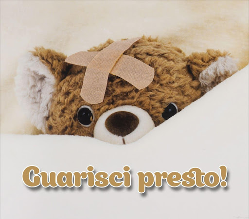 Android application Auguri di pronta guarigione screenshort