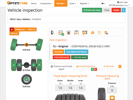OptimTyre Screenshot 2 - AppWisp.com