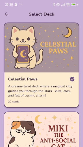 Tarot Meow - Cute Card Reading