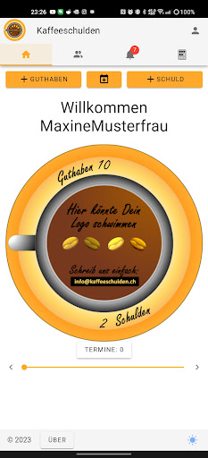 Kaffeeschulden Screen 2