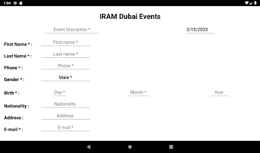 Iram Dubai Event