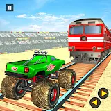Monster Truck Derby Train Game icon