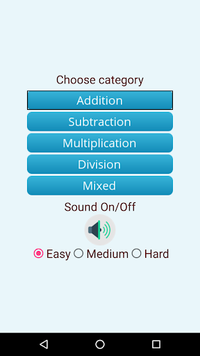 Math Games - Math Workout Screen 2