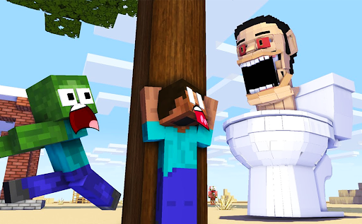 Skibidi Toilet Mod Minecraft