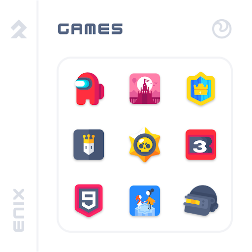 ENIX Icon Pack - Personalization - apps