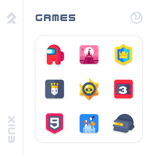 ENIX Icon Pack Captura de pantalla
