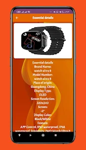 Smart Watch TW8 Ultra Guide