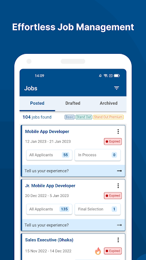 Bdjobs Employer Screen 3