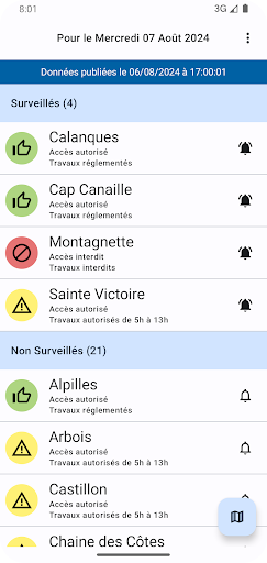Accès Massifs 13 Screen 2