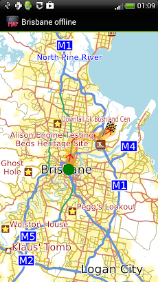 Brisbane offline mapのおすすめ画像1