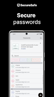 screenshot of SecureSafe Password Manager