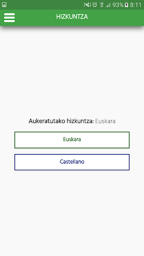 Hizketa Ereduak Screen 2