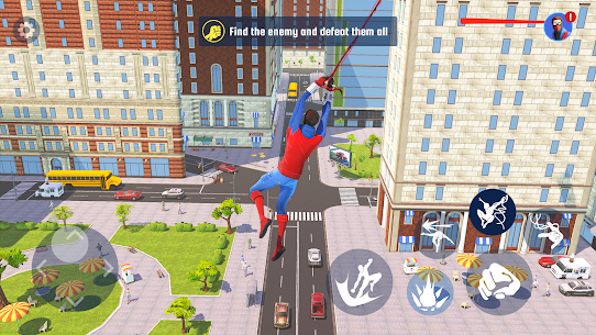 Spider Fighting: Hero Game 1