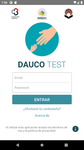 Android application DAUCO Test screenshort