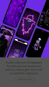 Purple Aesthetic Wallpapers – Apps on Google Play