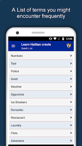 Screenshot of Learn Haitian Creole Language