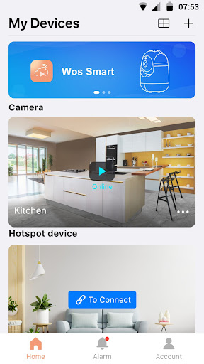 Android application Wos Smart screenshort