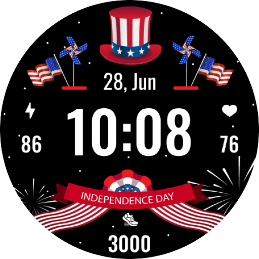 G040 Proud American Watch Face Logo