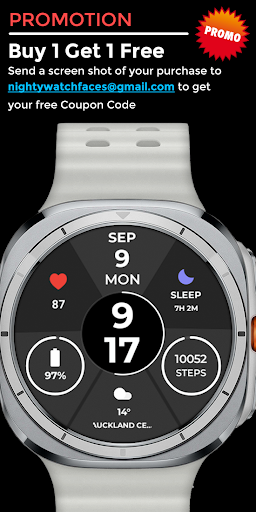 Night ver 33 - watch face screenshot 10