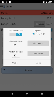 Battery Alert 40-80 Pro Screenshot