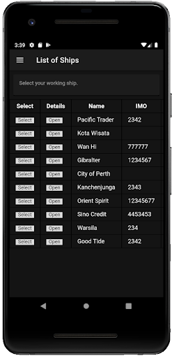Voyage Estimation for Chartere