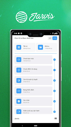 VPBank Jarvis SalesApp Screen 2