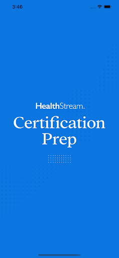 Android application Healthstream Cert Prep screenshort