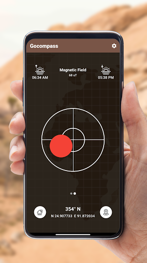 GoCompass - Best Navigation, D Screen 2