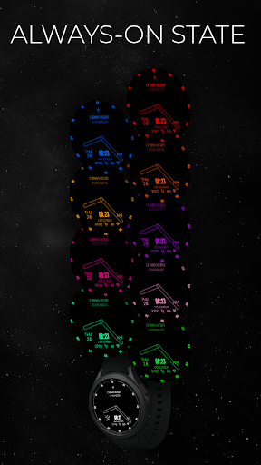 Cosmic Watch Face STARONE011 Screen 2