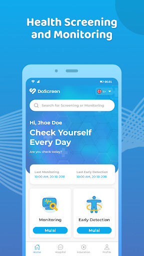 Android application DoScreen screenshort