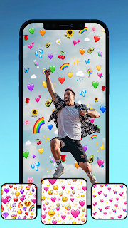 Emoji Background Photo Editor