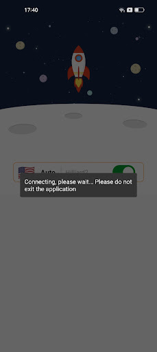 Spaceman VPN Screen 2