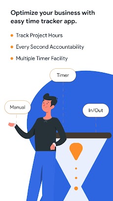 Timesheet & Hours Tracker Appのおすすめ画像1