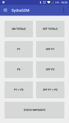 Android application SydraGSM screenshort