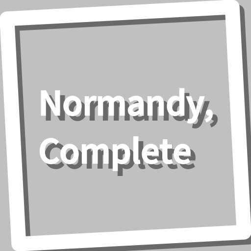 Book, Normandy, Complete logo
