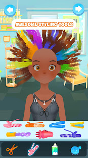 Hair salon games : Hair styles and Hairdresser 1.8.3 screenshots 2