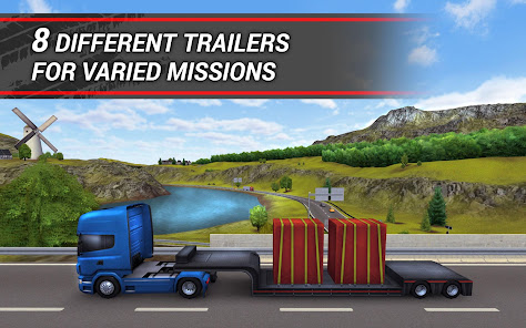 TruckSimulation 16 MOD APK v1.2.0.7018 (Unlimited Money, Unlimited Fuel) poster-4