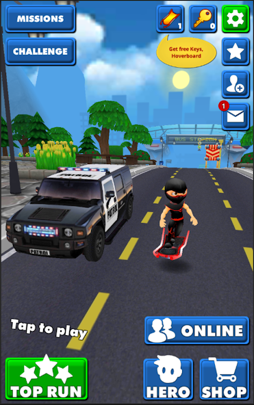 Subway Ninja Run:Surfer in the 2.0 APK + Mod (Unlimited money) untuk android