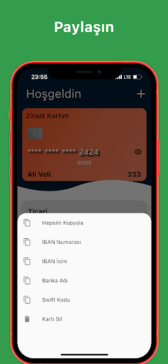 Card IBAN Wallet Screen 2