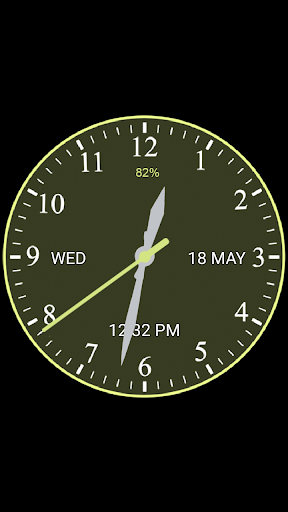 Analog Clock Wallpaper