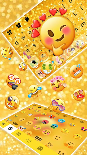 Cool Emojis Gravity Keyboard B Screen 3