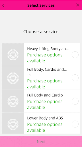 Bikini Fitness Screen 3