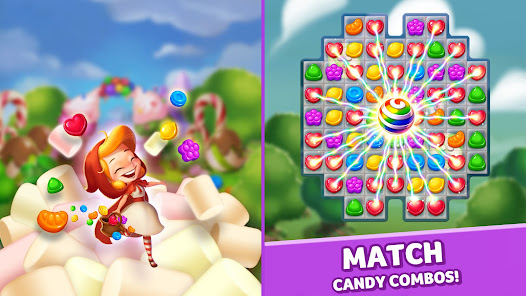 Lollipop & Marshmallow Match3 Mod APK 23.1026.00 Gallery 10