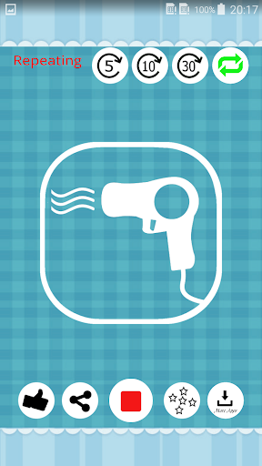 Hair Dryer Sounds Screen 3
