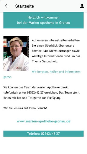 Marien Apotheke Gronau Screen 2
