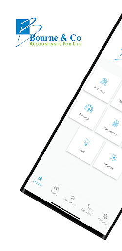 Android application Bourne & Co screenshort