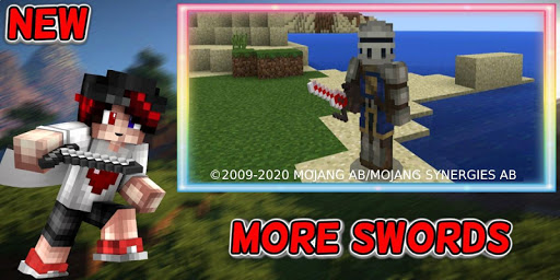 More Swords Mod for MCPE  Map