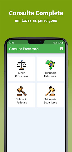 Consulta Processos Screen 3