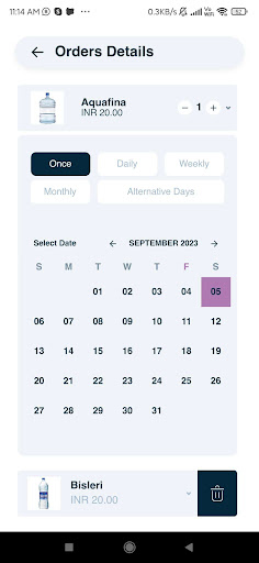 FRESHU - Demo App Screen 3